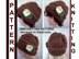 680 KNITTED Taupe Hat, baby to adult