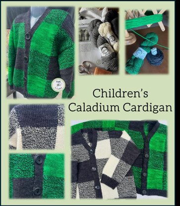 Children's Caladium Cardigan