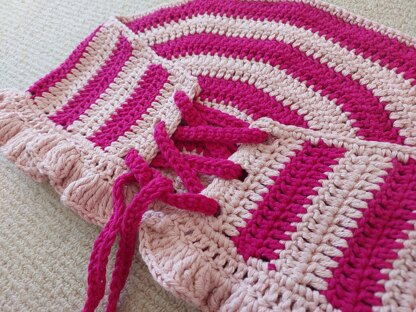 Crochet Top Pattern Crochet Crop Top Pattern Beginner Crochet Halter Top Pattern Summer Crochet Pattern Kids Crochet Top Pattern Frill Top