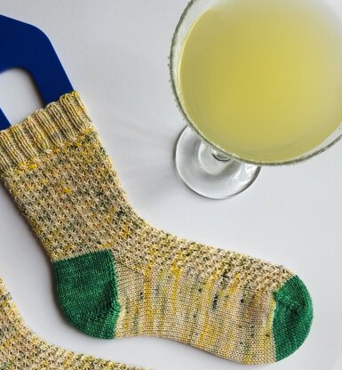 Lemon Twist Socks