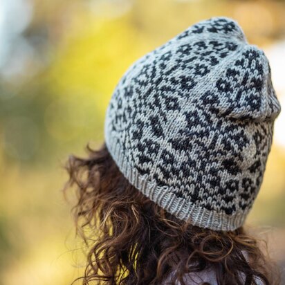 Frosty Flowers Hat