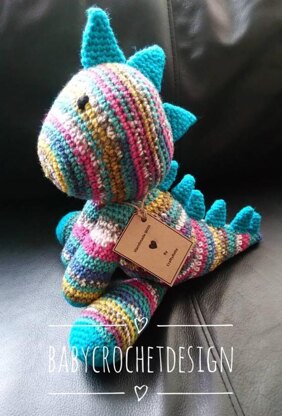 Stegosaurus Dinosaur crochet pattern