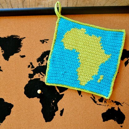 Africa Potholder