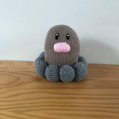 Diglett Pokemon Toy