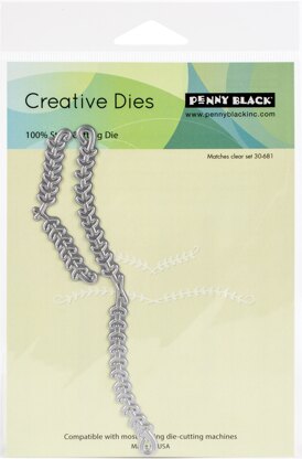 Penny Black Creative Dies - Rustic Borders