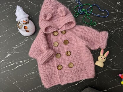 Knit Baby Cardigan