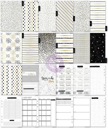 Prima Marketing My Prima A5 Planner Inserts - Golden Plan