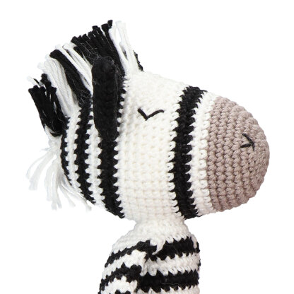 Zapp Zebra in Yarn and Colors Must-Have - YAC100094 - Downloadable PDF