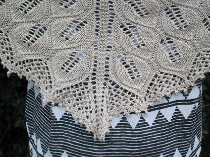 Anna's Shawl with Beads