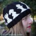 Chess Patterned Knit Hat