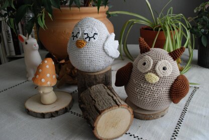 Free crochet owl pattern