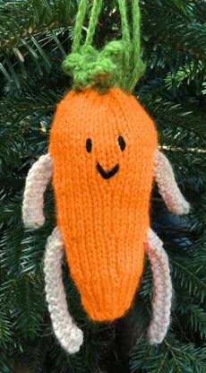 Christmas Kevin the Carrot drawstring bag