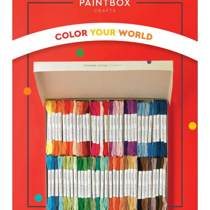 Paintbox Crafts 6 Strand Embroidery Floss - Leaflet