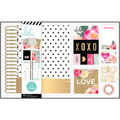 American Crafts Heidi Swapp Large Memory Planner Spiral Bound Boxed Kit - 466221