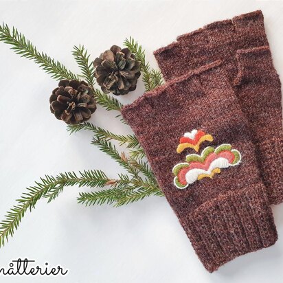 Hallingdal Fingerless Gloves