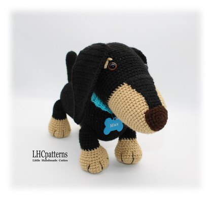 Dachshund Dog Crochet Pattern