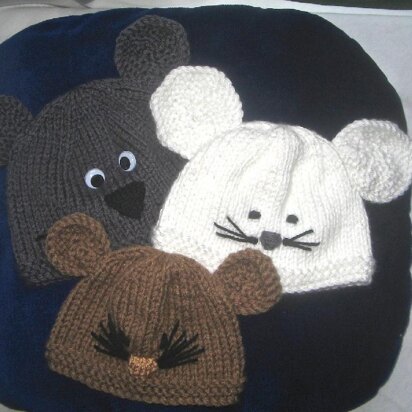 Rat Hat - knitting pattern