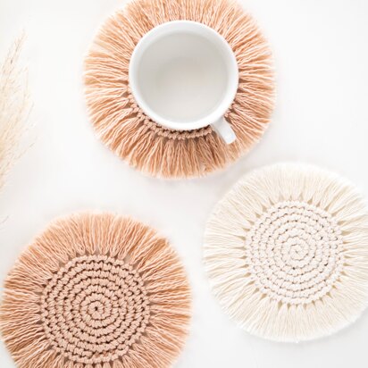 Boho Crochet Coasters + Placemats