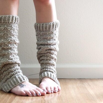 Slouchy Crochet Leg Warmers