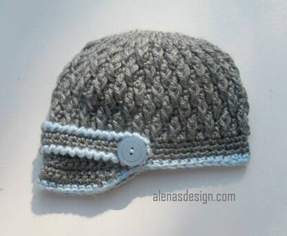 Two-Button Visor Hat