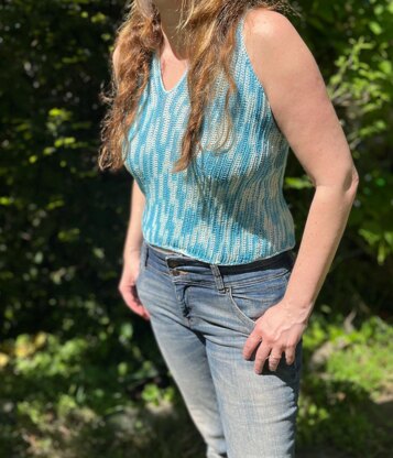 Tanktop "Aqua Chic"
