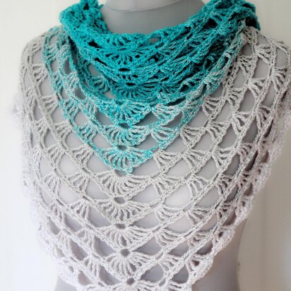 Triangular Shawl Azores