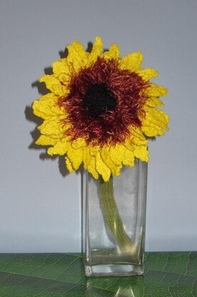 Sunflower knitting pattern