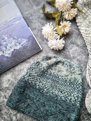 Diamond Beach Beanie and Headband