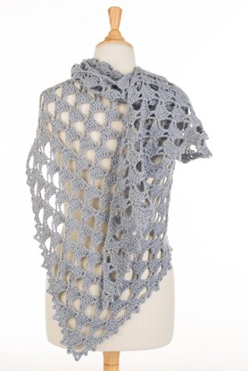 Waterdrops Shawl