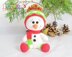 Amigurumi Snowman Christmas Decoration – Crochet Pattern