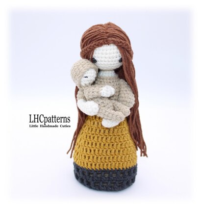 Mother with Baby Crochet Pattern