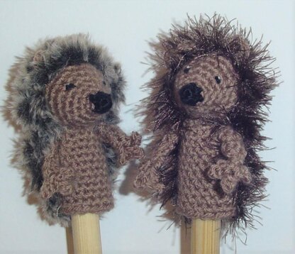 Hedgehog Finger Puppet