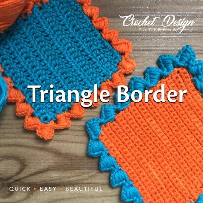 Triangle Border for Baby Blanket