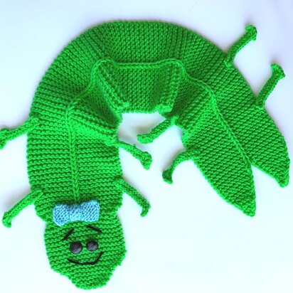 Green Beetle Scarf