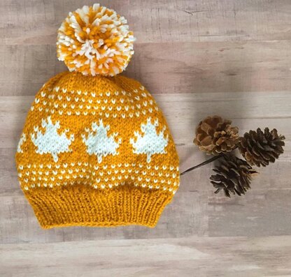 Golden Maple Beanie