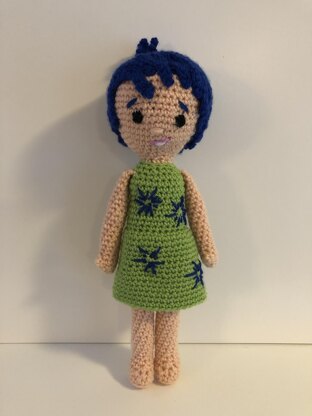 Joy amigurumi doll