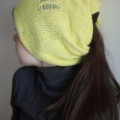 Distressed Swirl Beanie