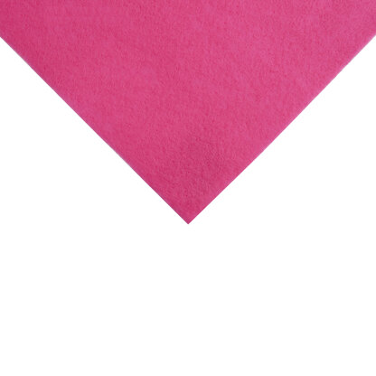 Groves Acryl Filz - Knalliges Pink (22 x 30 cm)
