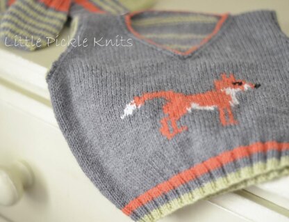 Baby boy ' Mr Fox Tank '