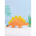 Simplicity Plush Dinosaurs by Andrea Schewe S9585 - Paper Pattern, Size One Size Only