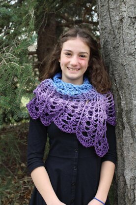 Moonlight and Lace Scarf
