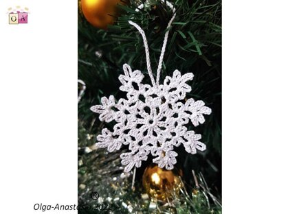 Crochet snowflake 15