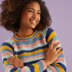 Chunky Pots Sweater - Free Knitting Pattern for Women in Paintbox Yarns Chunky Pots by Paintbox Yarns