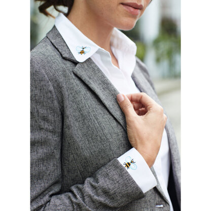 5TH Avenue - Bee Shirt in Anchor - Downloadable PDF