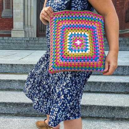 Granny Square Tote Bag