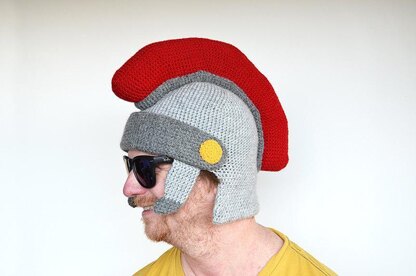 Roman Helmet Crochet Pattern