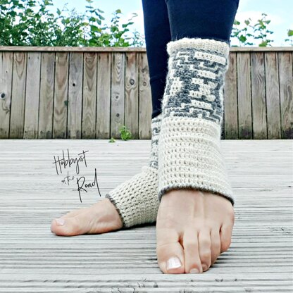 Baltic Winds Yoga Socks