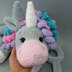 Unicorn stacking toy