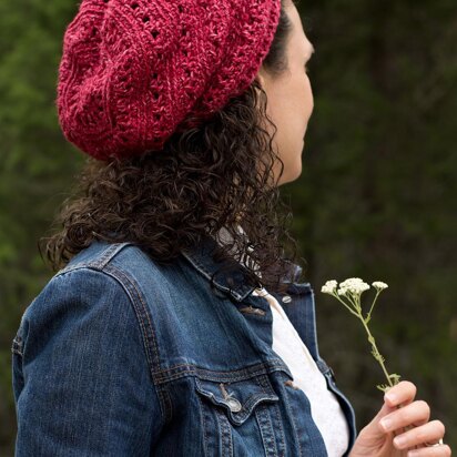 Very Slouchy V-Stitch Hat