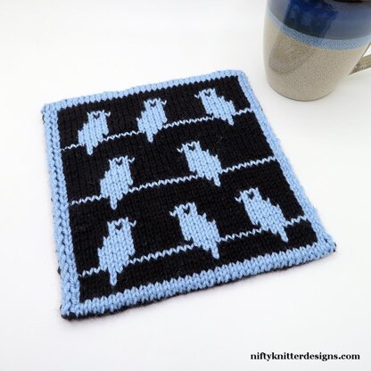 Bird Party Potholder